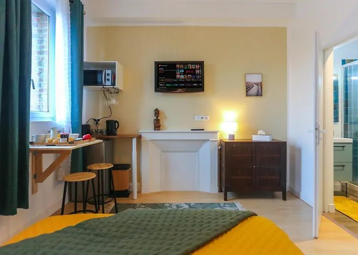 Coeur Tv Wifi Parking Lave Linge * Amiens