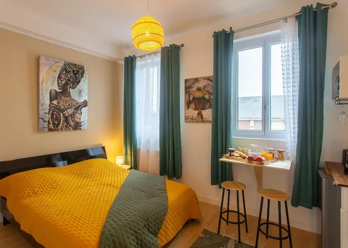 Coeur Tv Wifi Parking Lave Linge Appartement